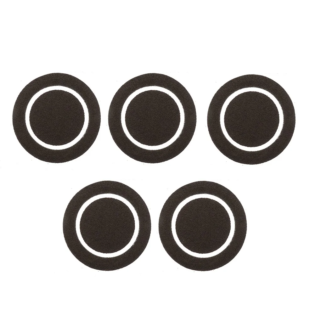 

5 Pcs 5" Hook And Loop Sanding Discs Flocking Round Sandpaper Abrasive Sand Sheets For Rockwell RK4245K