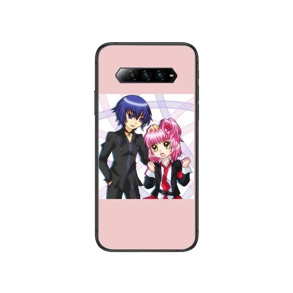 

Tsukiyomi Ikuto Anime Case Anime Phone Case For xiaomi Black Shark 2 3 3s 4 Pro Helo Black Cover Silicone Back Prett