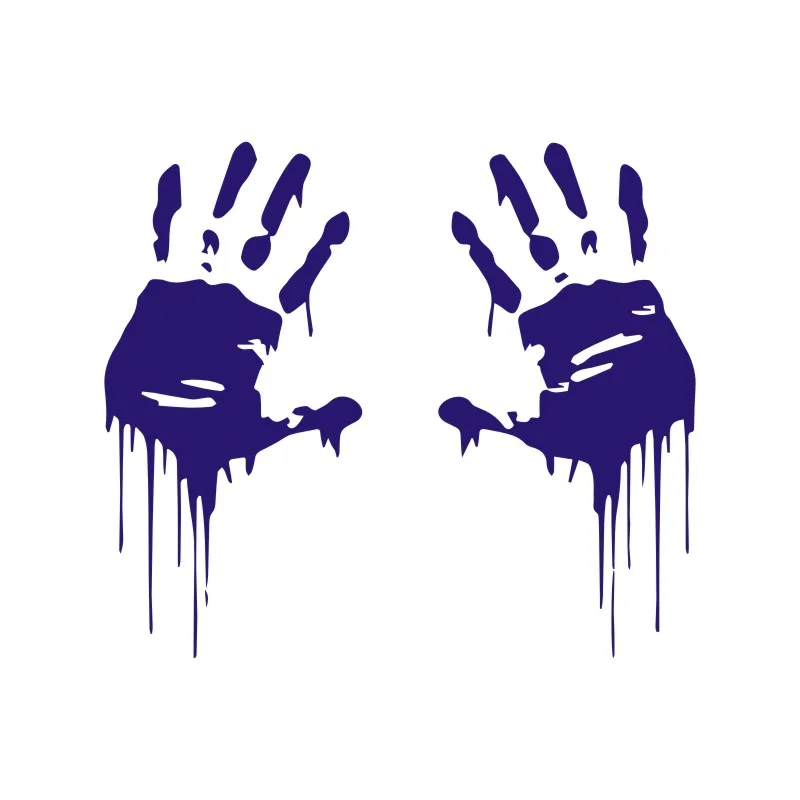 Наклейка Кровь зомби 15x7 5 см наклейка на руку автомобиля JDM гоночный Дрифт