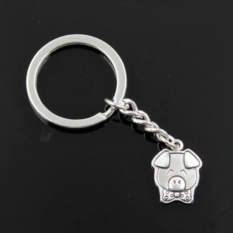 Новинка модный мужской брелок 30 мм DIY металлический держатель цепочка винтажная