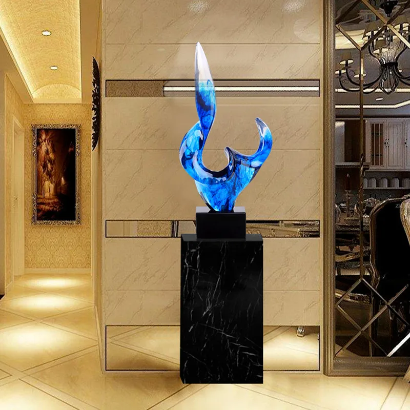 

60CM EUROPEAN ABSTRACT ART SCULPTURE LUXURIOUS STATUE RESIN CRAFT ORNAMENTS HOME DECORATION ACCESSORIES GIFT R3991