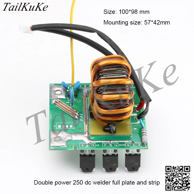 Двойное напряжение Zx7-250s постоянного тока сварщик с трансформатором выпрямителя трубки печатной платы Замена Ремонт печатной платы