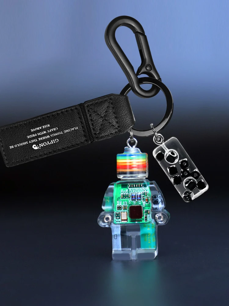 

Цепочка для ключей, креативный индивидуальный кулон на спину, школьную сумку, веревка с орнаментом, для мотоцикла, автомобиля, брендовый мод...