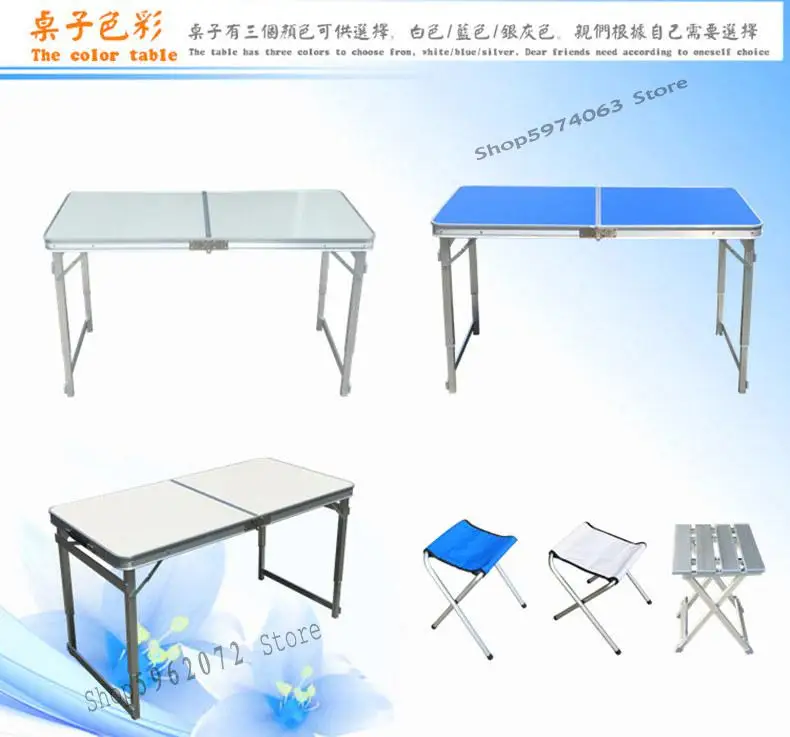 Усиление и усиление уличных складных столов выставочных для рекламы портативных