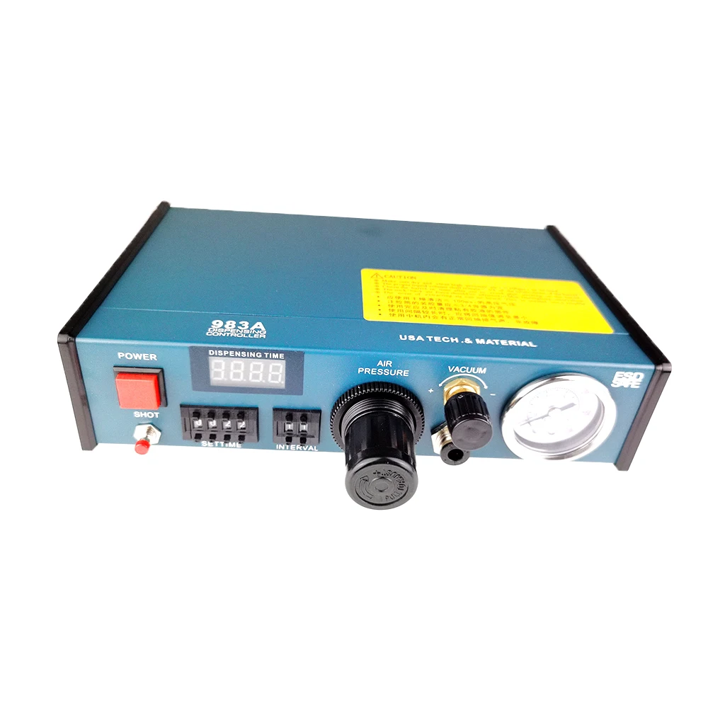 

Professional Precise Digital Auto Glue Dispenser Solder Paste Liquid Controller Tools machine 983A Glue dispenser