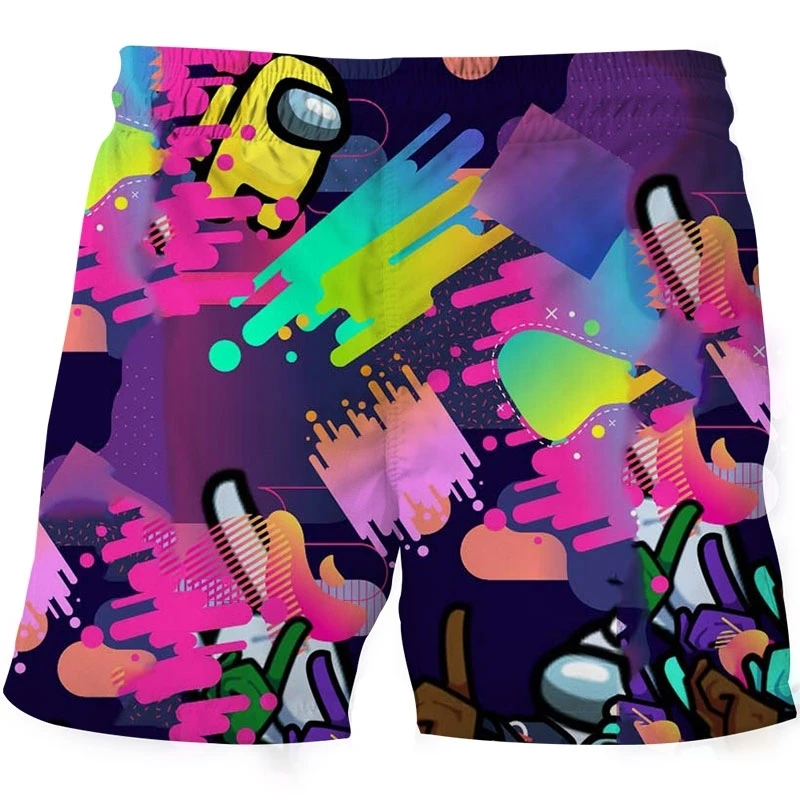 

2021 3D Casual Boy/Girl Clothing Graphic Shorts Printed Children's Summer Shorts Fashion Street Cartoon Pants