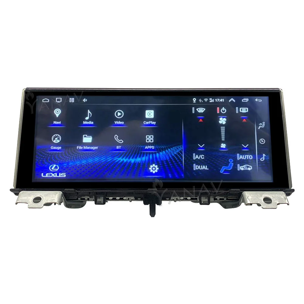 저렴한 안드로이드 자동차 라디오 디코딩 박스 무선 스테레오 LEXUS LX570 2008-2015 자동 오디오 터치 스크린 멀티미디어 Carplay 내장