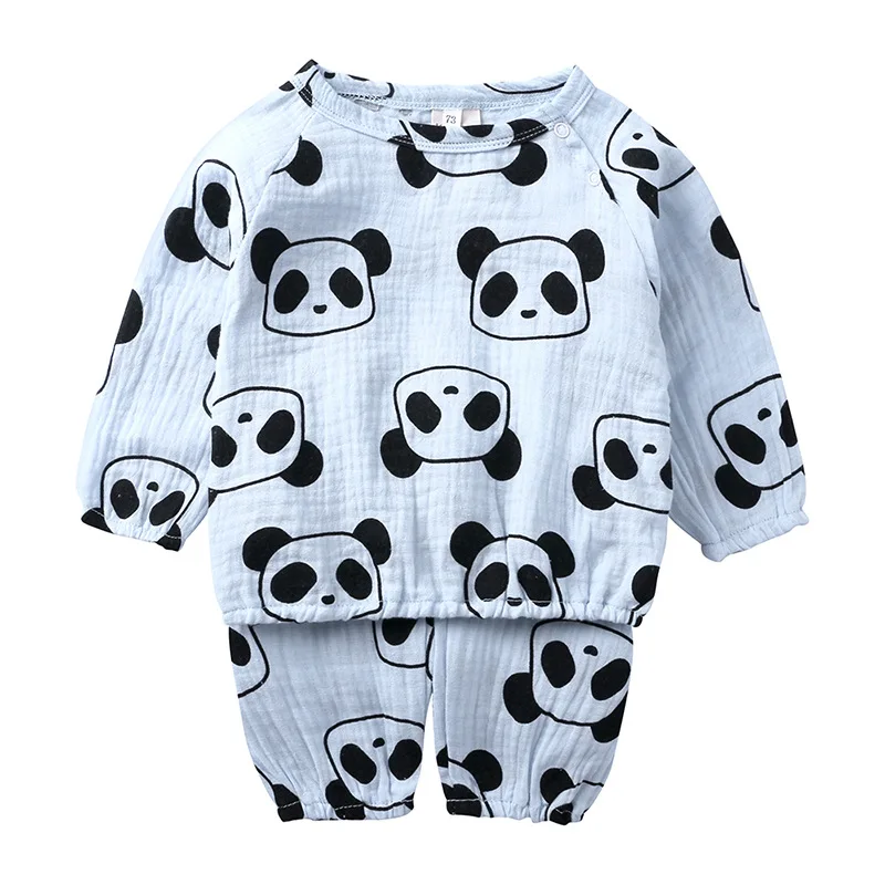 Летняя хлопковая футболка и брюки для мальчиков девочек|Комплекты одежды