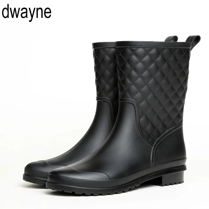 Женские ботинки брендовые дизайнерские женская однотонная резиновая