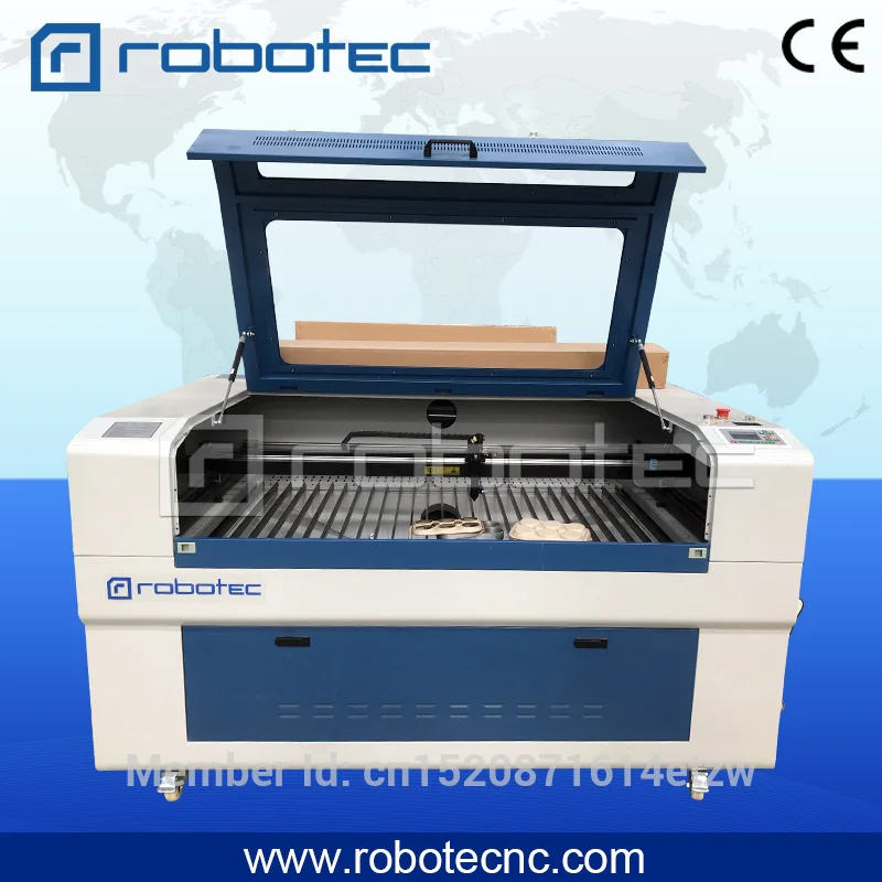 ROBOTEC Co2 лазерный гравер 80 Вт для акрила и дерева marble1300x900мм режущий станок ремесла