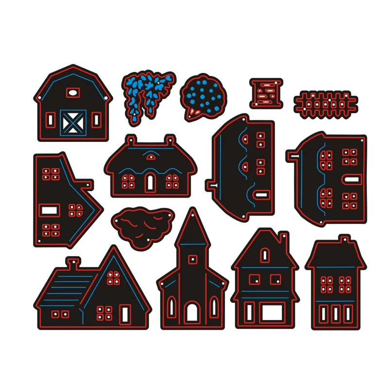 Новинка 2020 г. металлические Вырубные штампы и Скрапбукинг для изготовления