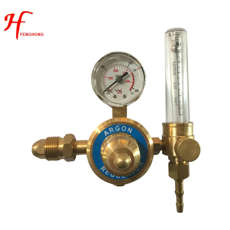 

Manufacturer Ningbo Zhejiang Argon full brass flowmeter pressure regulator for welding