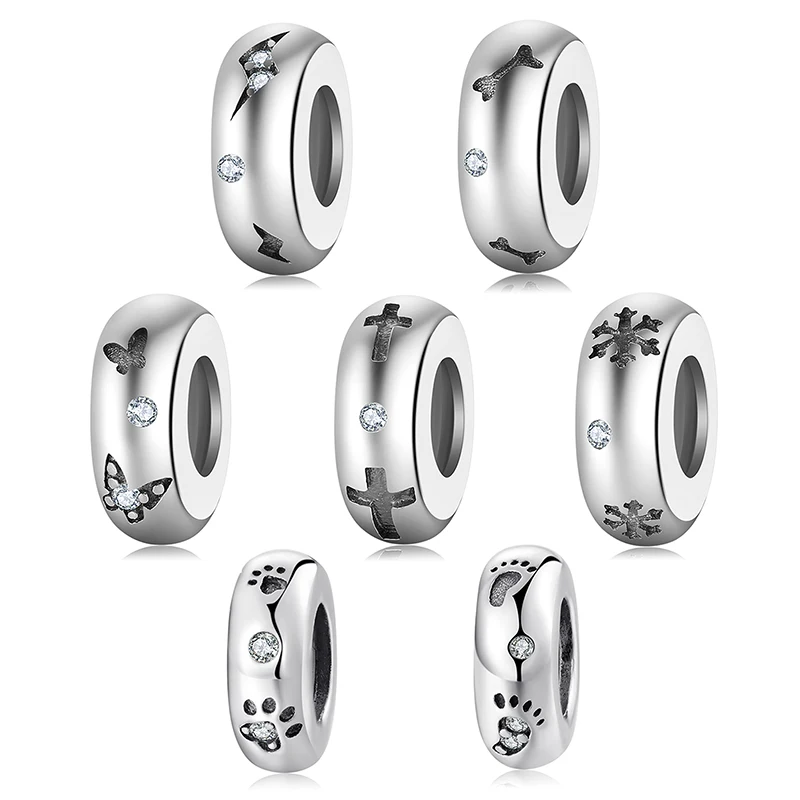 925 пробы серебро ювелирных украшений круглых разделительных фиксаторы уход за