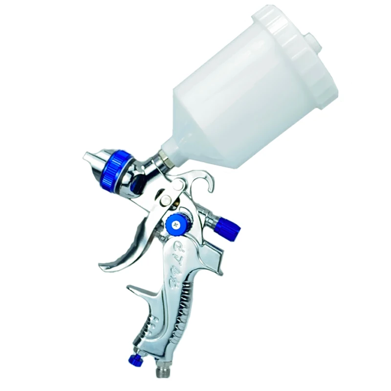 

G2008 HVLP Spay Gun 1.4/1.7/2.0mm Nozzle Pneumatic Gravity Airbrush Mini Spray Gun For Car Painting Aerograph Home Diy Paint Kit