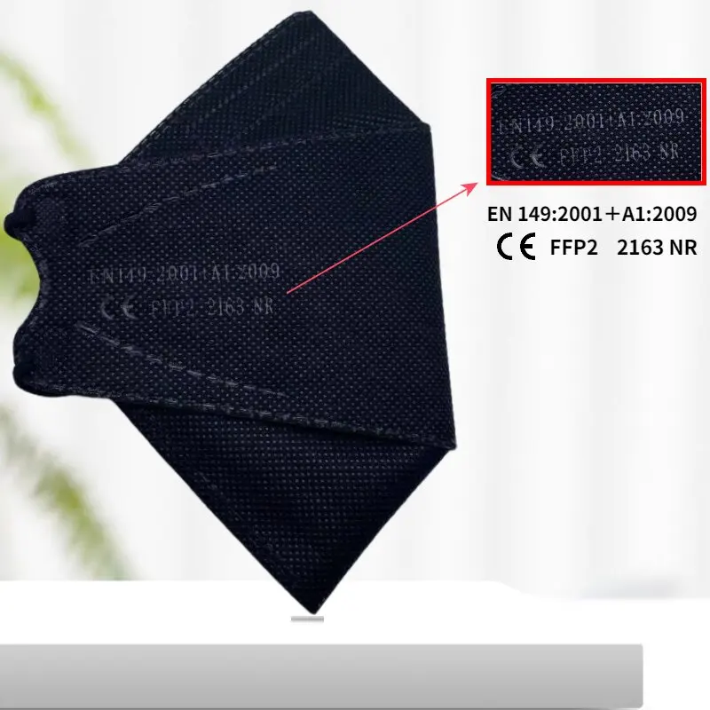 Маска для лица Mascarillas FPP2 FFP2 KN95 взрослых 4-слойная маска ffp 2 ffp2mask сертифицированная