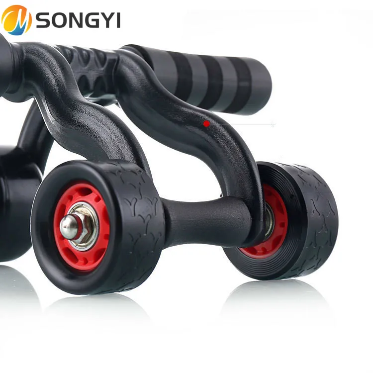 

SONGYI Multifunctional 3 Wheel Sliding Roller Men Women Household Muscle Stable Silent Anti Slip Bearing Fitness Equipment S133
