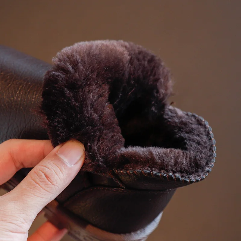 

Han edition antiskid children shoes in winter CA11