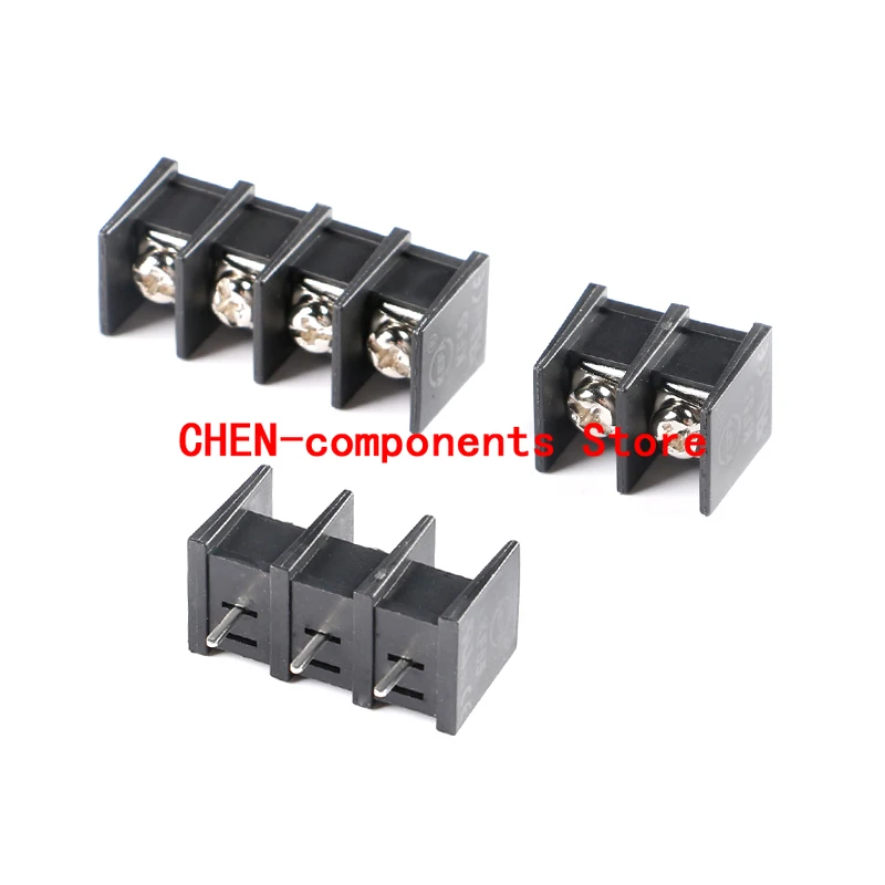 

5pcs KF55C-10.0-2/3/4P Straight plug 300V/30A 10mm pitch fence type terminal middle pin