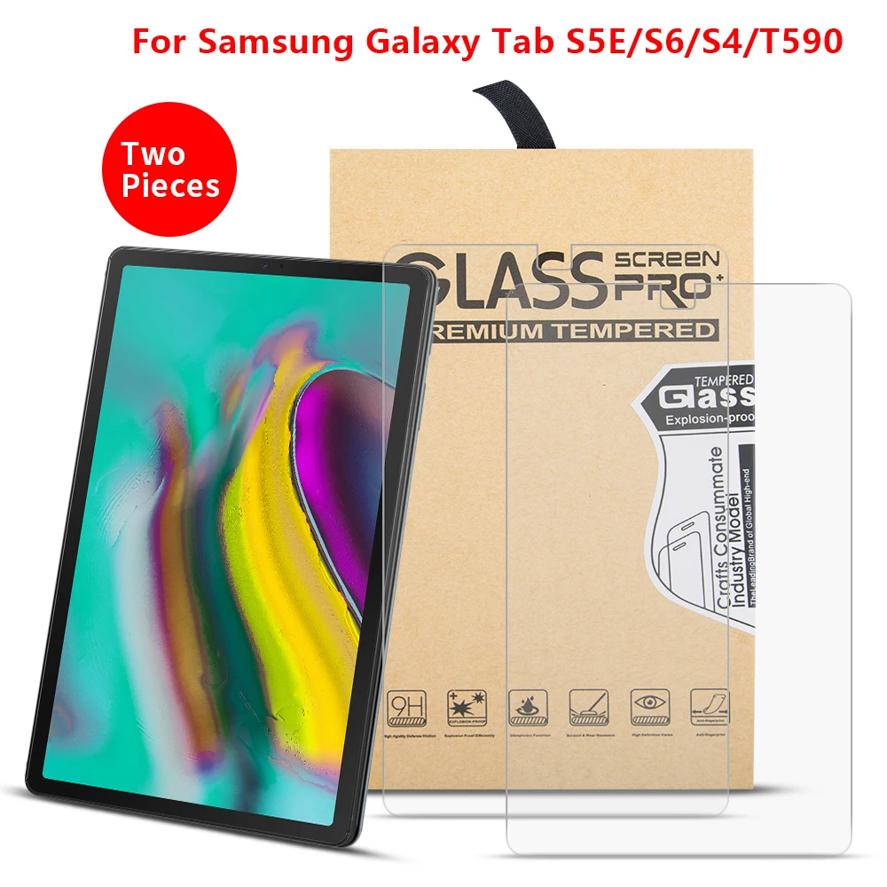 Для samsung Galaxy TAB S6 10 5 2019 S4 S5E T720 T860 T835 T590 защитный чехол из закаленного