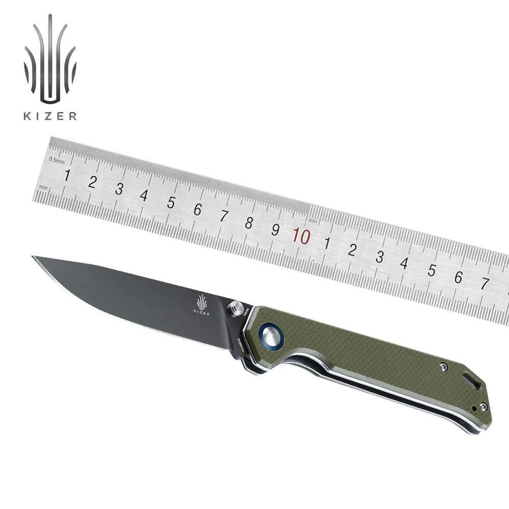 Kizer Survival Knife Begleiter V4458N2 New N690 Steel Blade Folding Pocket Knife Essencial Hand Tools