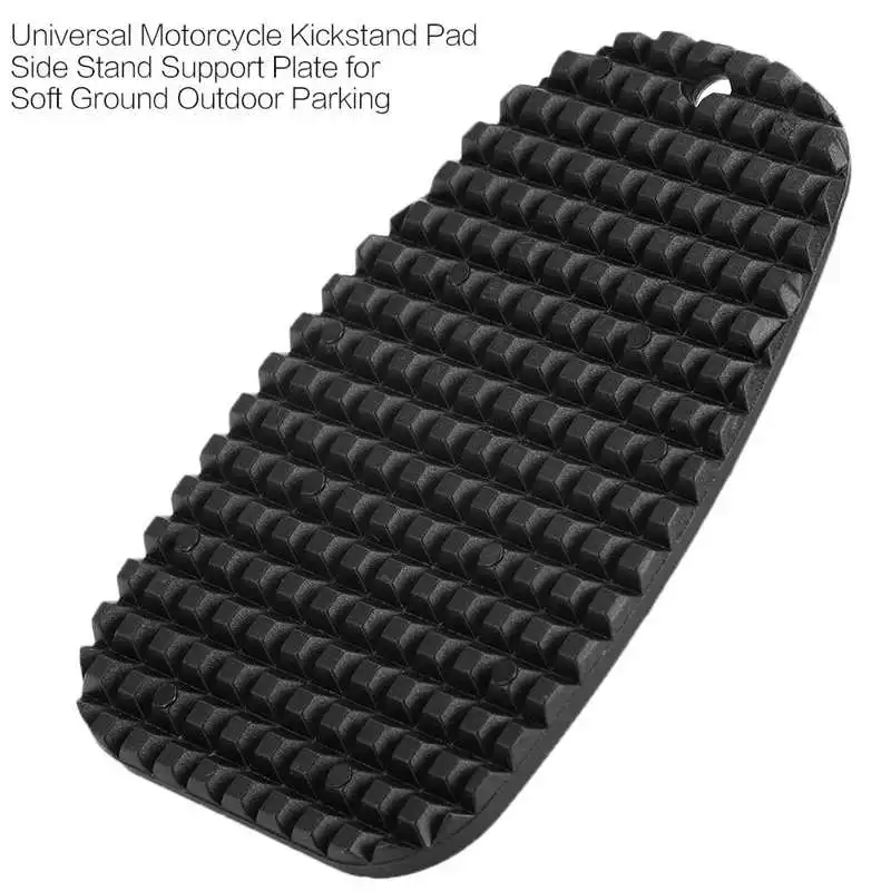 

Universal Motorcycle Kickstand Pad Coaster Side Stand Support Plate for Soft Ground Outdoor Parking