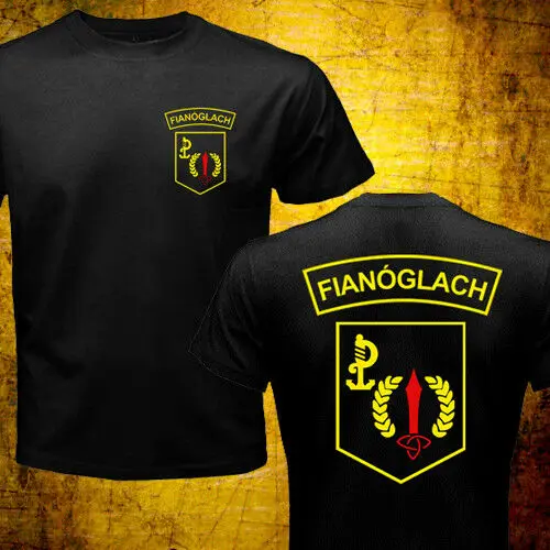 Футболка мужская с круглым вырезом Ирландия армия Рейнджер крыло спецназ Ops