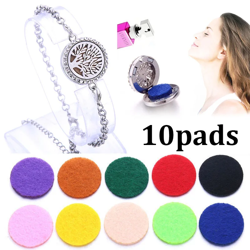 Браслет для ароматерапии диффузор медальон Древо жизни Регулируемый Духи