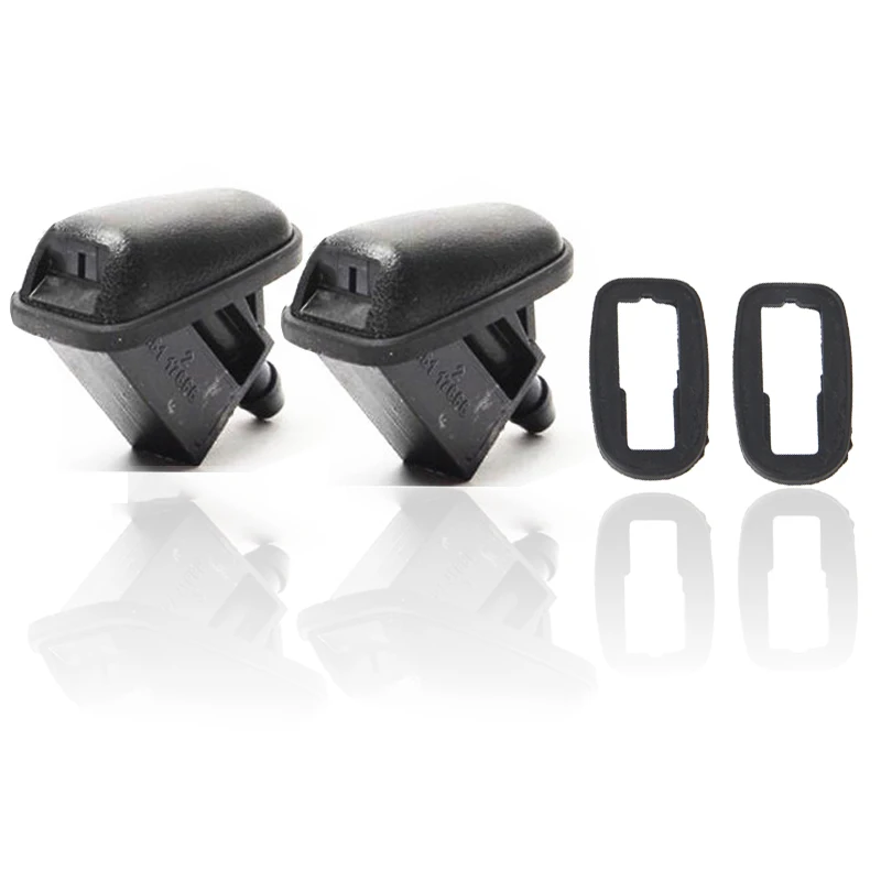 2 шт./пара для Ford Focus 2005-2012 Fiesta 2001-2008 S-MAX Омыватель лобового стекла автомобилей рычаги стеклоочистителя водораспылительное сопло струи воды Носик авто