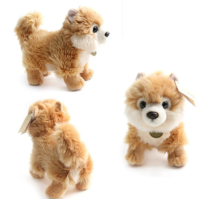 Породы собака Аврора помпон с мягким длинным плюшем Померанский Бишон Фриз