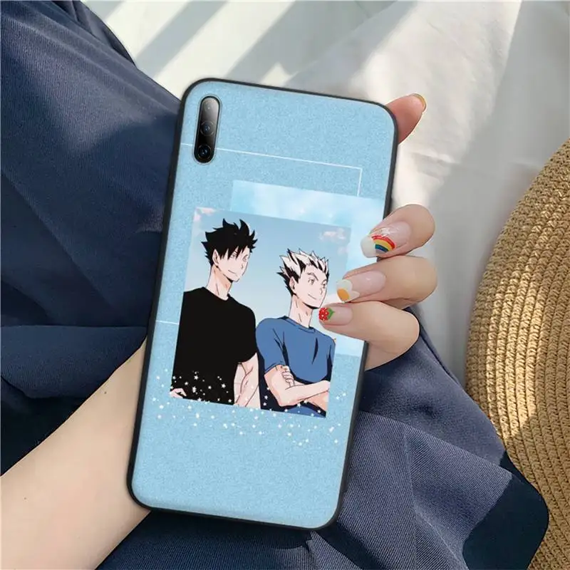 

Cute Japan Anime Oya Haikyuu Phone Case For Samsung Galaxy J5 J7 2016 J2 J5 prime J4 plus J6 Note 5 6 7 8 9 10 Soft Cover