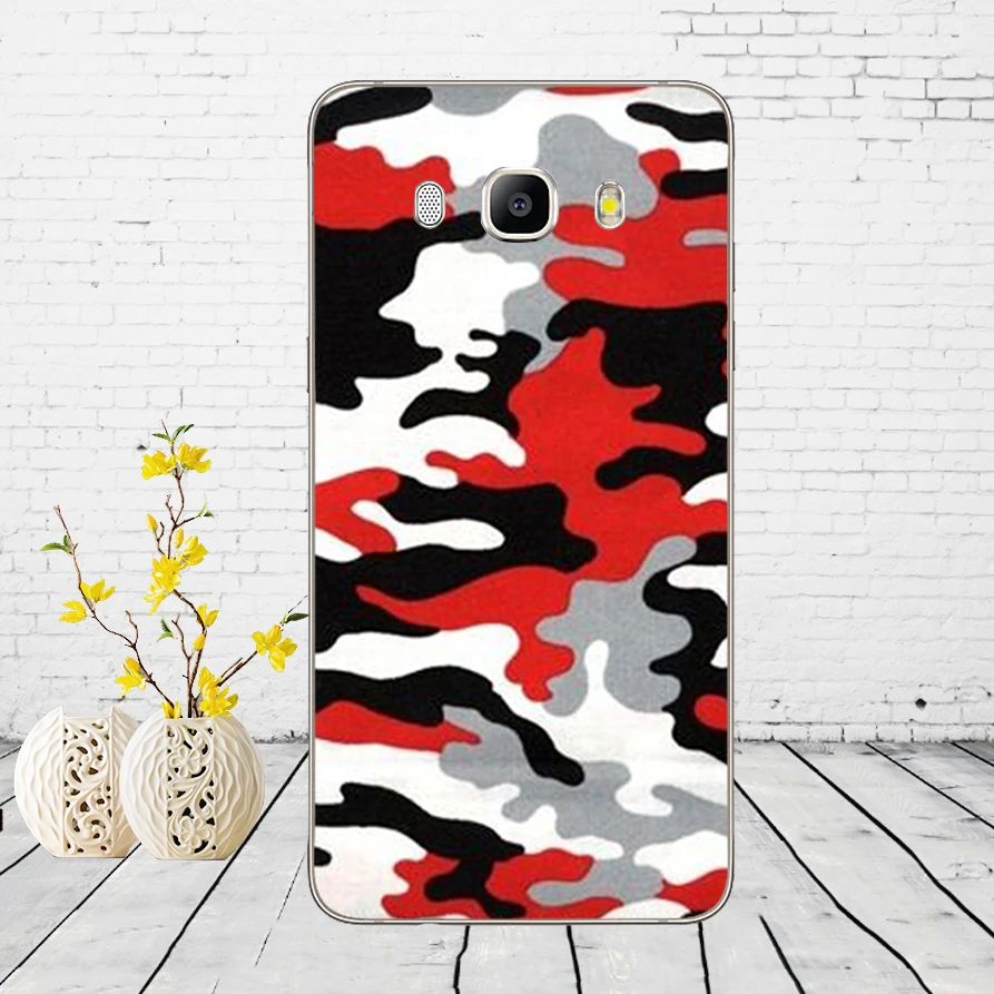 14DD Camouflage Pattern Camo military Army Soft Silicone Case Cover for Samsung Galaxy a3 a5 2017 A6 A8 2018 j3 j5 j7 2016 | Мобильные
