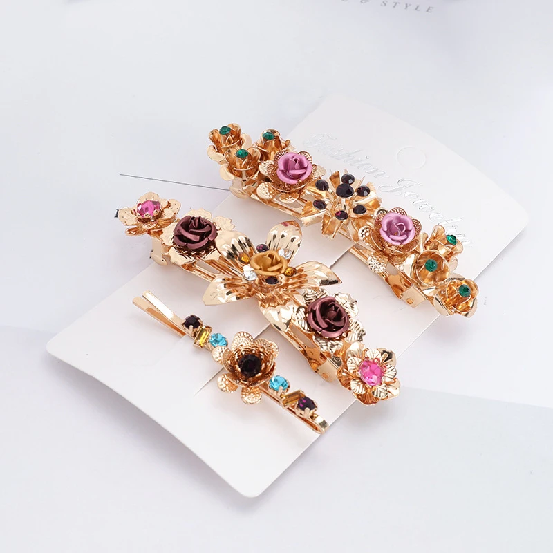 Найти меня из сплава в форме цветка заколки для волос комплект 3 предметов