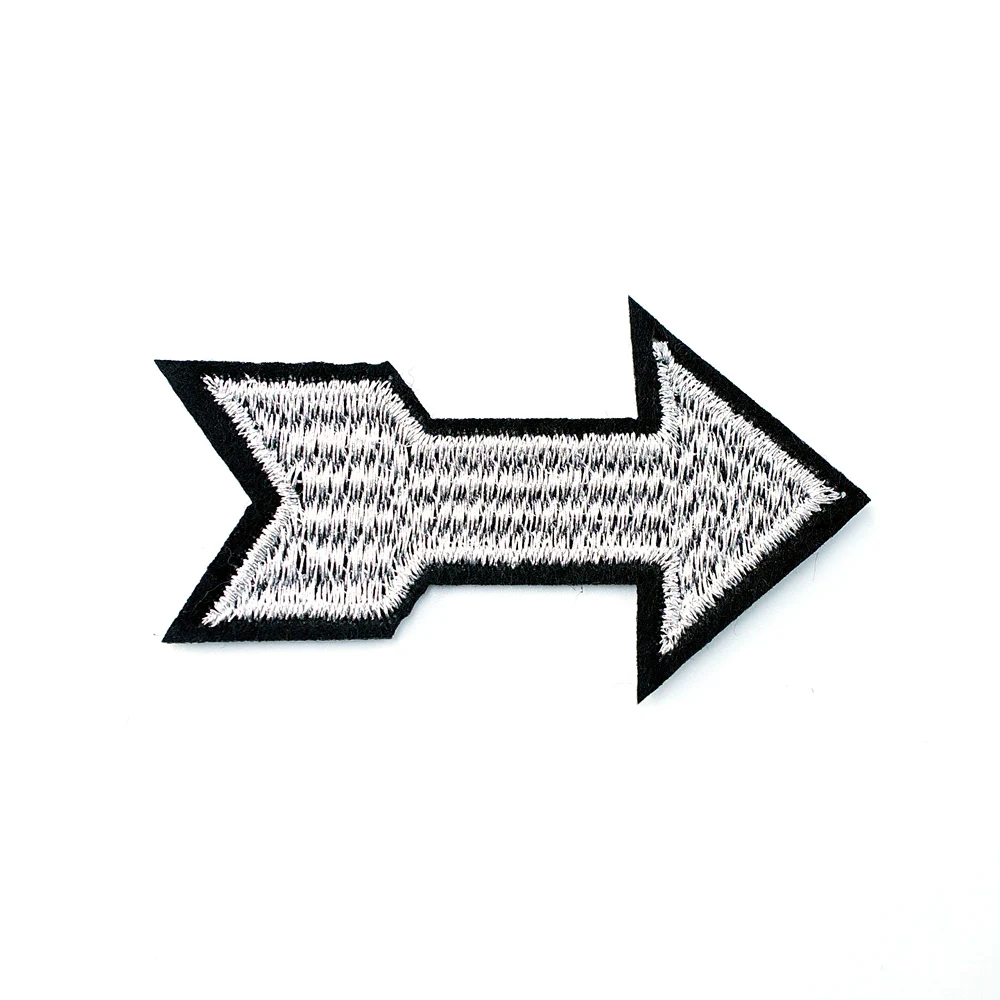 Размер серебряной стрелы: значки 3 5x6 0 см декоративные нашивки для джинсов сумок