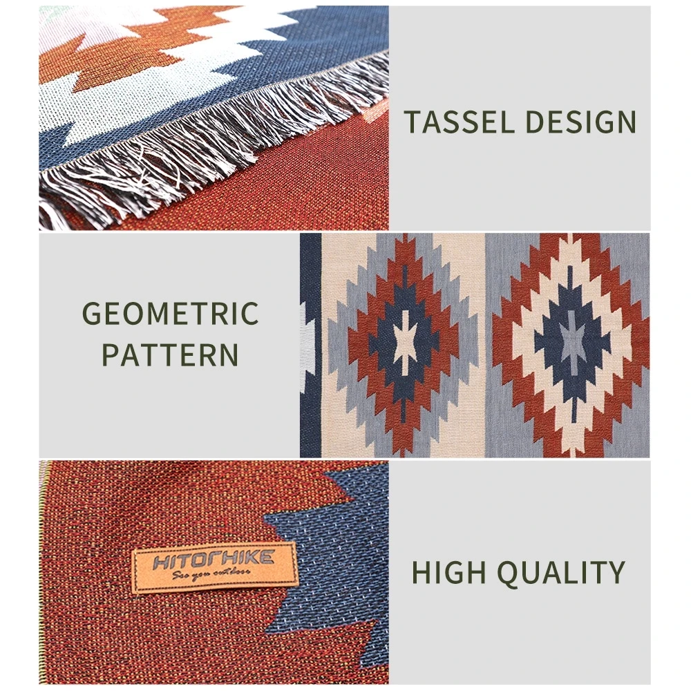 

Hitorhike outdoor portable geometric patterns bohemianethnic blankets quilt Towels Cape hiking picnic travel decoration blankets