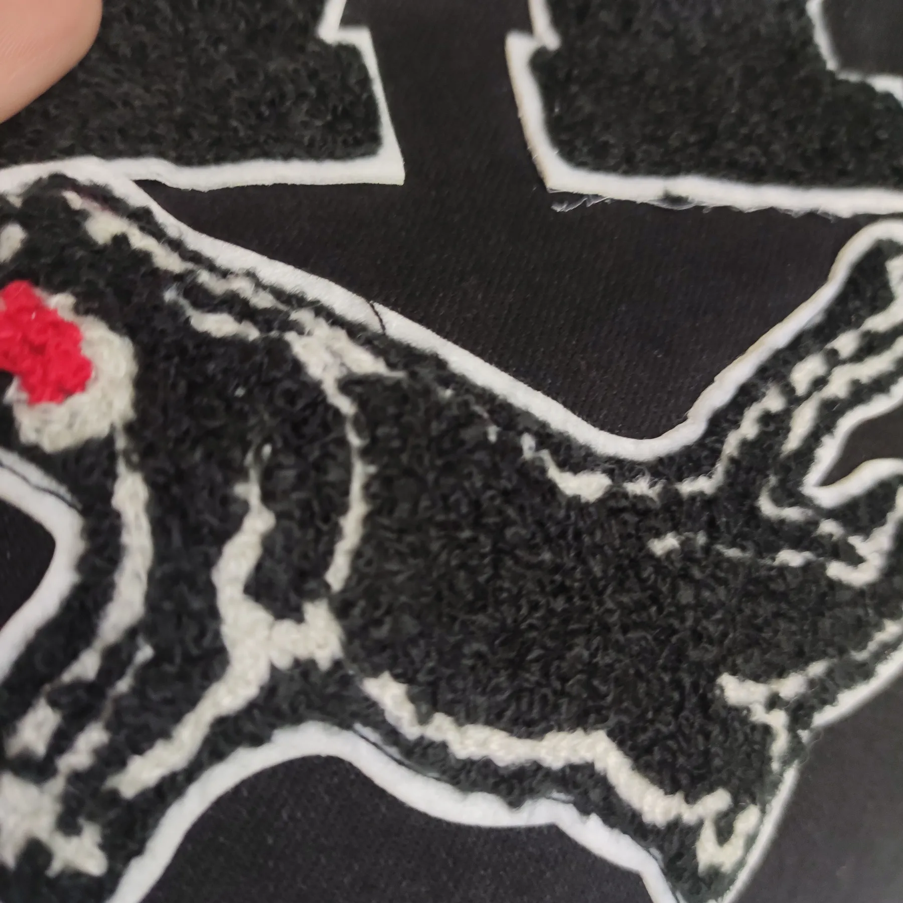 Модные брендовые джинсы в стиле хип-хоп мужские с графическим рисунком черные