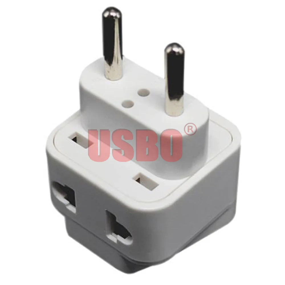 Черный Белый ЕС 4 0 мм шпильки адаптер для путешествий штекер Средний Восток Южная