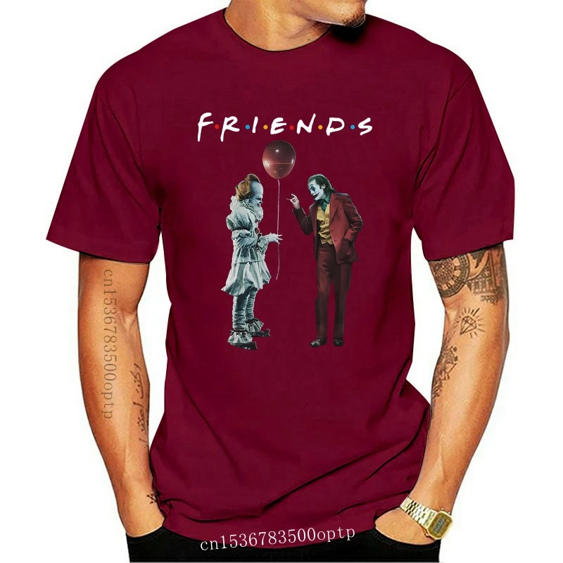 

Новые друзья Pennywise Joker Мужская футболка хлопок S 6Xl