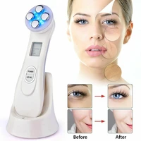 5 in 1 beauty machine rfems facial led photon mesotherapy electroporation facial beauty apparatus for skin care tightening tool