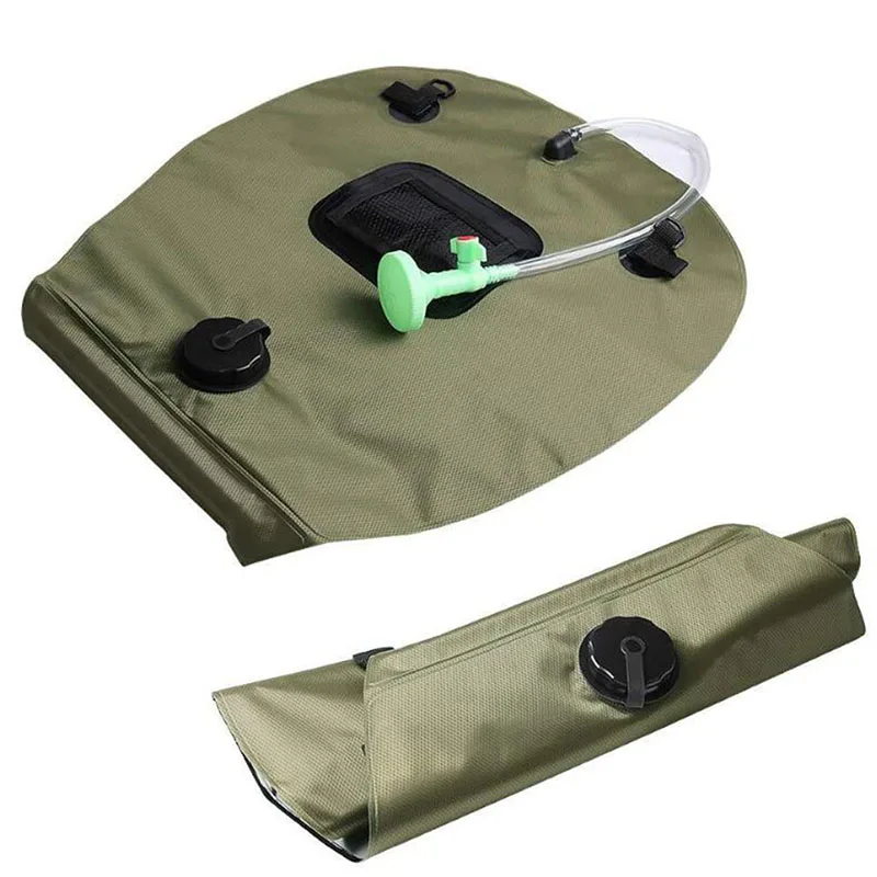 2020 мешков для воды на солнечной батарее мешок душа пешего туризма кемпинга 20 л