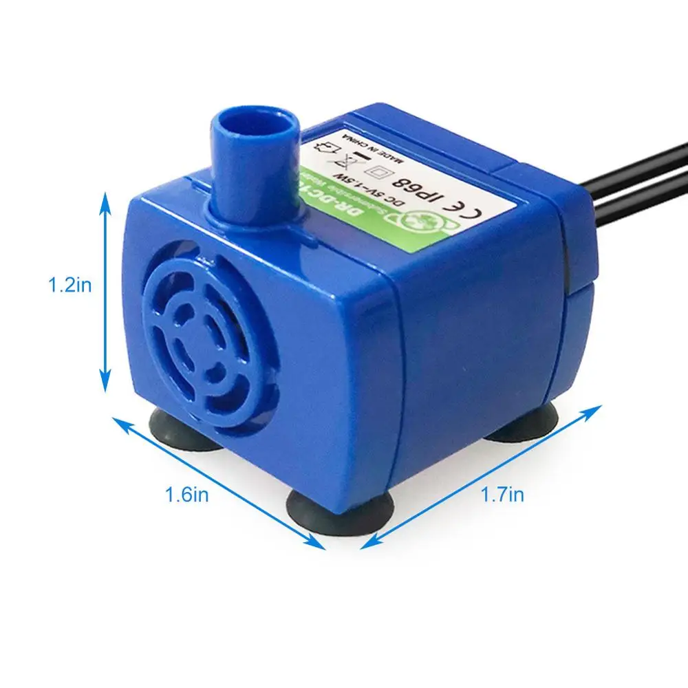 

Pet Fountain Drinking Water Pump For Automatic Filtration Pet Cat Feeder Drinking Water Fountain 2.5L Dog Water Dispenser