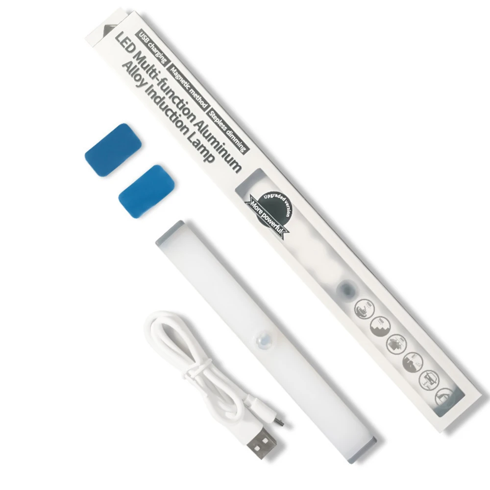 

500 mm Desk Lamp Hanging Magnetic LED Table Lamp Chargeable Stepless Dimming Cabinet Light Night Light For Closet Wardrobe