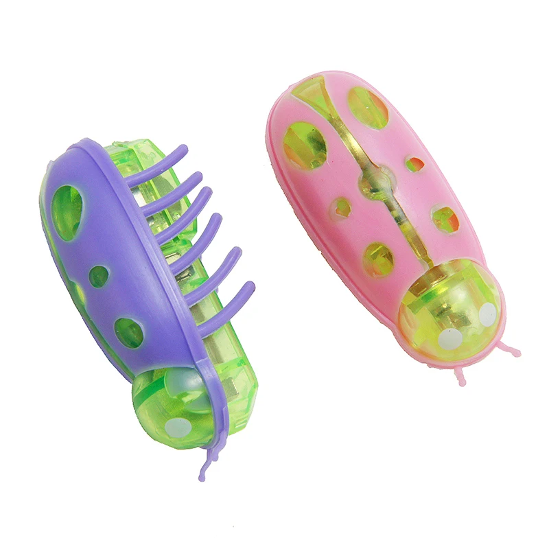 Cat Insect Toy For Small Cats Interactive Toys Funny Escaping Obstacles Automatically Random Color Nano Bug | Дом и сад