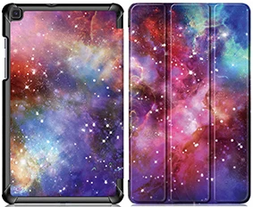 PC14 Ультратонкий чехол для Samsung Galaxy Tab A 8,0 SM-T290 SM-T295 SM-T297 8 дюймов cмарт-чехол для планшета PU кожаный чехол+ пленка+ ручка - Цвет: PC14