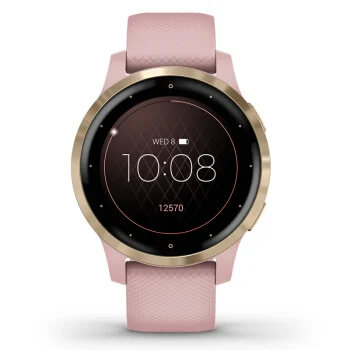 Gps golf женские Смарт-часы для мужчин Garmin Active garmin Pay gps часы ip68 водонепроницаемый монитор сердечного ритма swiming divining smartwatch - Цвет: pink 1.1inch
