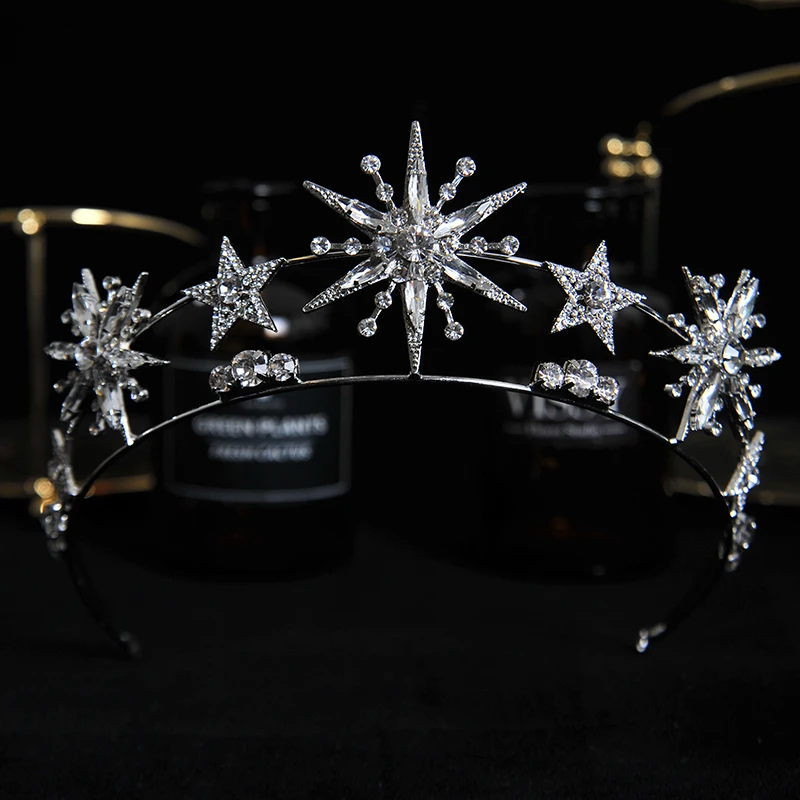 NiuShuya девушки звезда снежинка искусственная принцесса Вечеринка Выпускной День