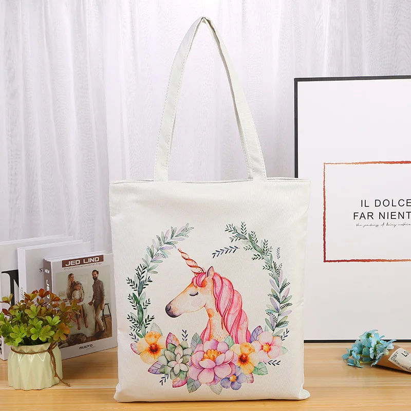 Холщовая хозяйственная сумка на одно плечо с логотипом заказ цифровой печатью