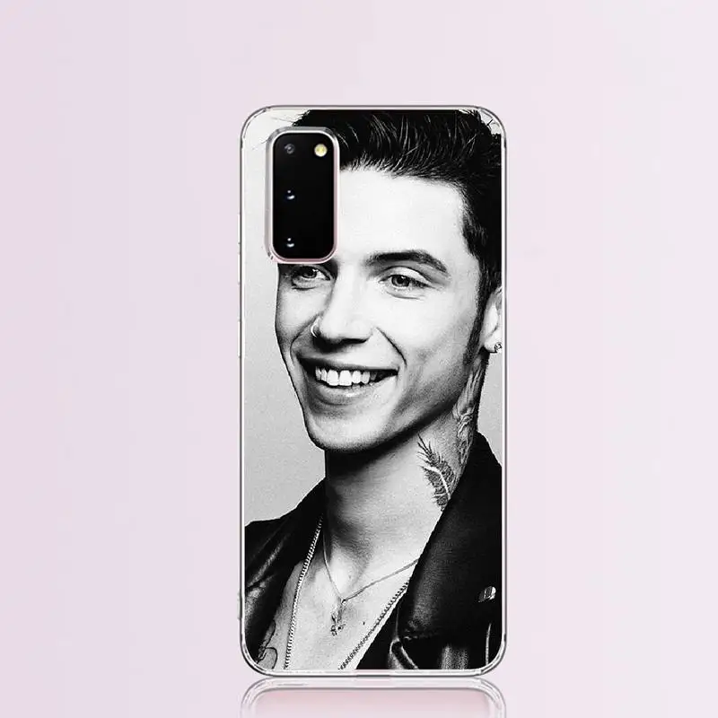 NBDRUICAI Andy Biersack Veil Brides BVB Soft black Phone Case for Samsung S9 plus S5 S6 S7 edge S8 S10 | Мобильные телефоны и