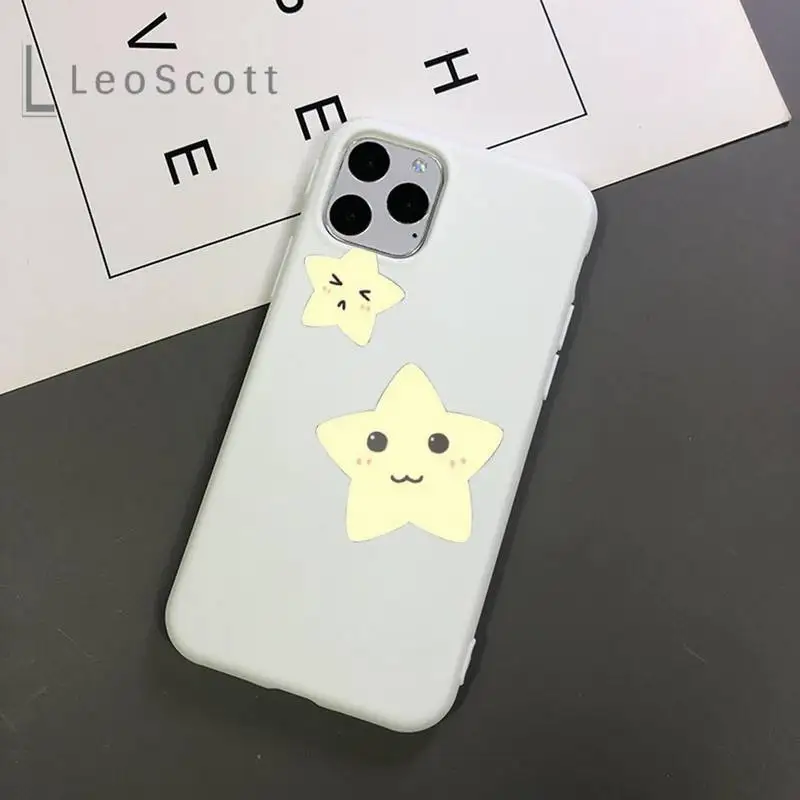 

Space planet moon alien Phone Case Candy Color for iPhone 6 7 8 11 12 s mini pro X XS XR MAX Plus
