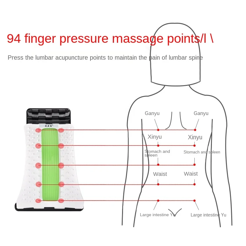 Успокаивающий Массажер для поясницы известный трактор талии Подушечка