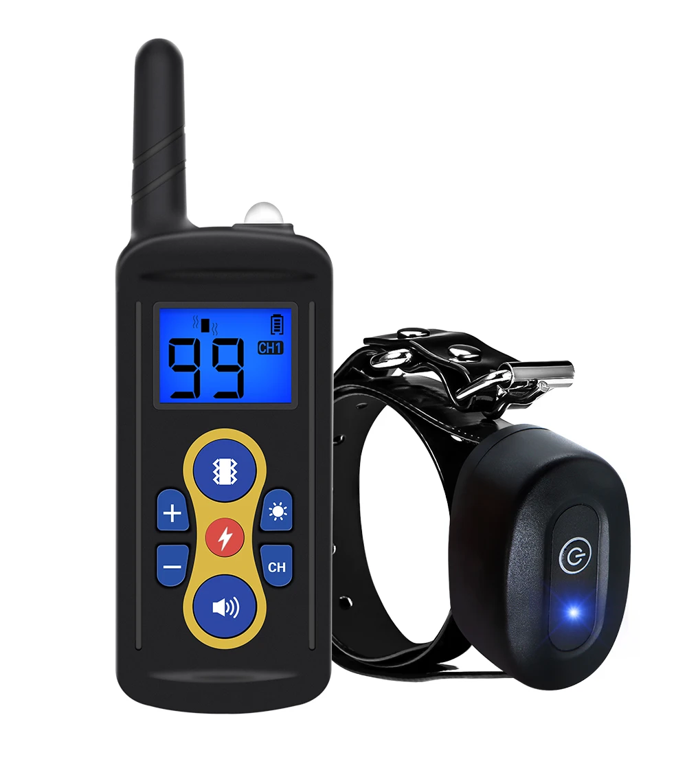 800YD T-600 Electric Dog Training Collar 800M Remote Control Device Backlight Display Waterproof Rechargeable Shock | Дом и сад